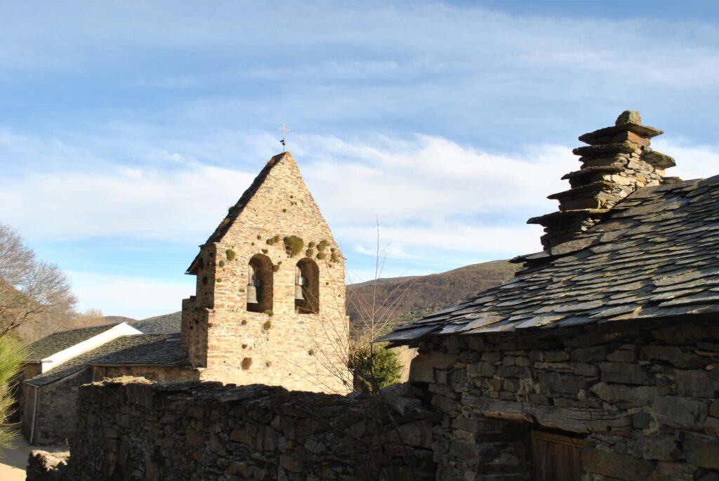 una casa típica de león